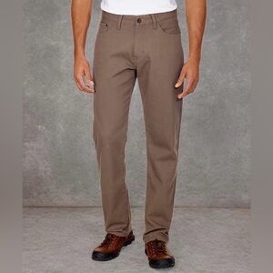 Weatherproof Men's Straight Jeans in Brown Taupe 40x30